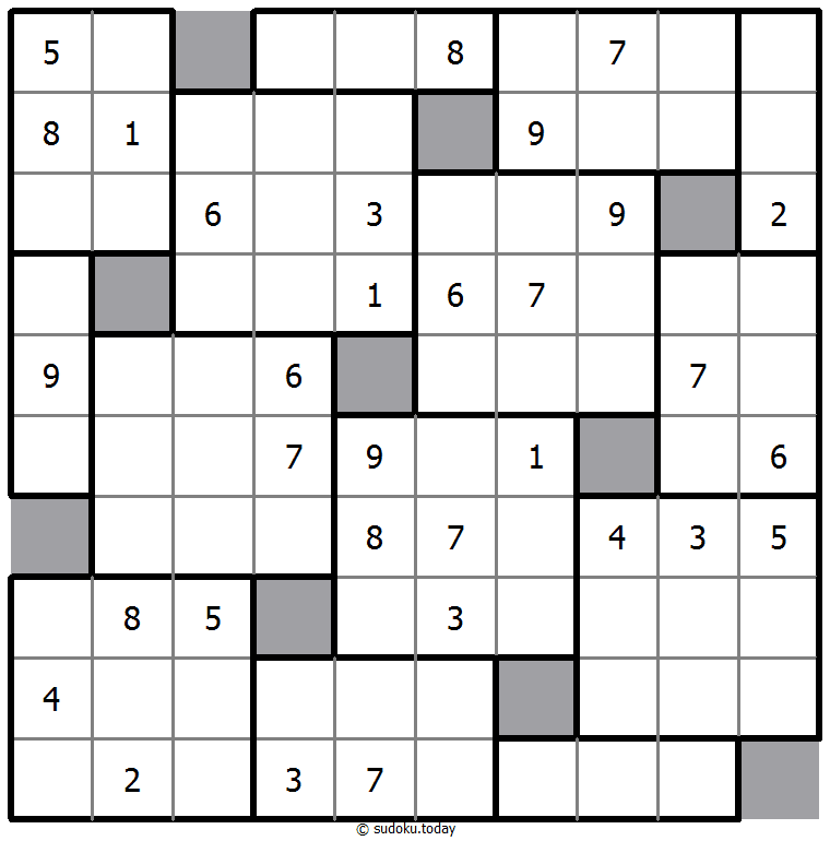 Sudoku 10 boîtes #39927