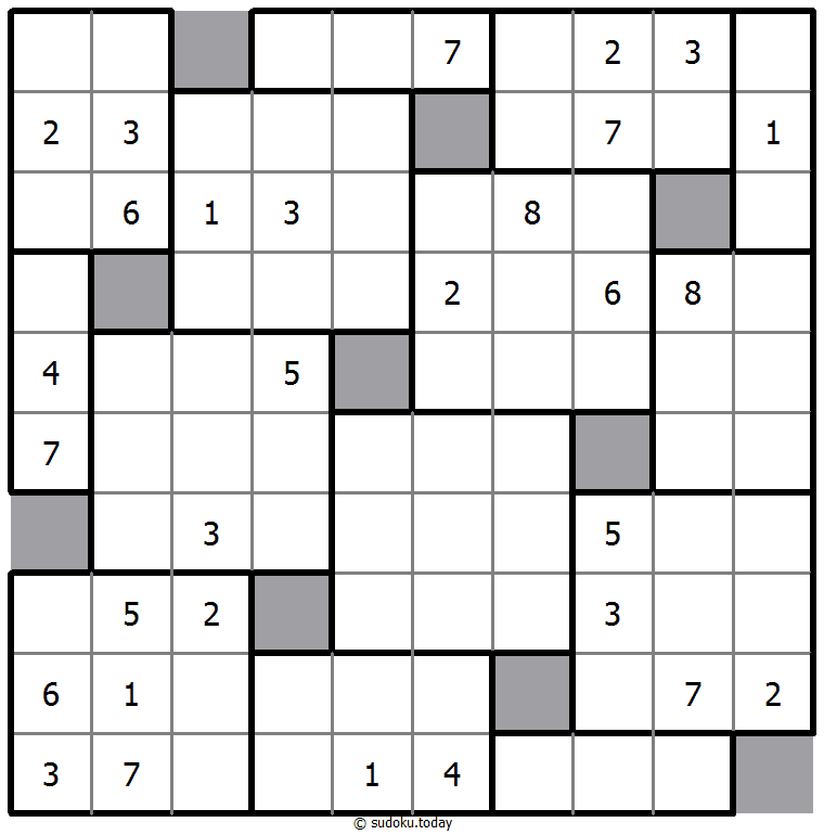Ten Box Sudoku 17 November 2025