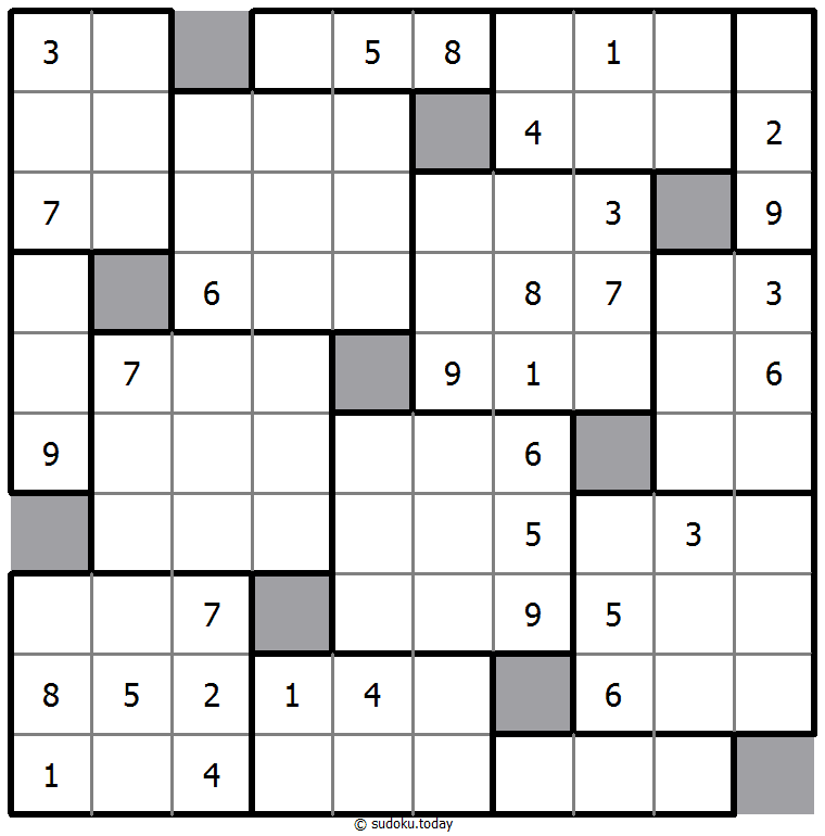 Ten Box Sudoku