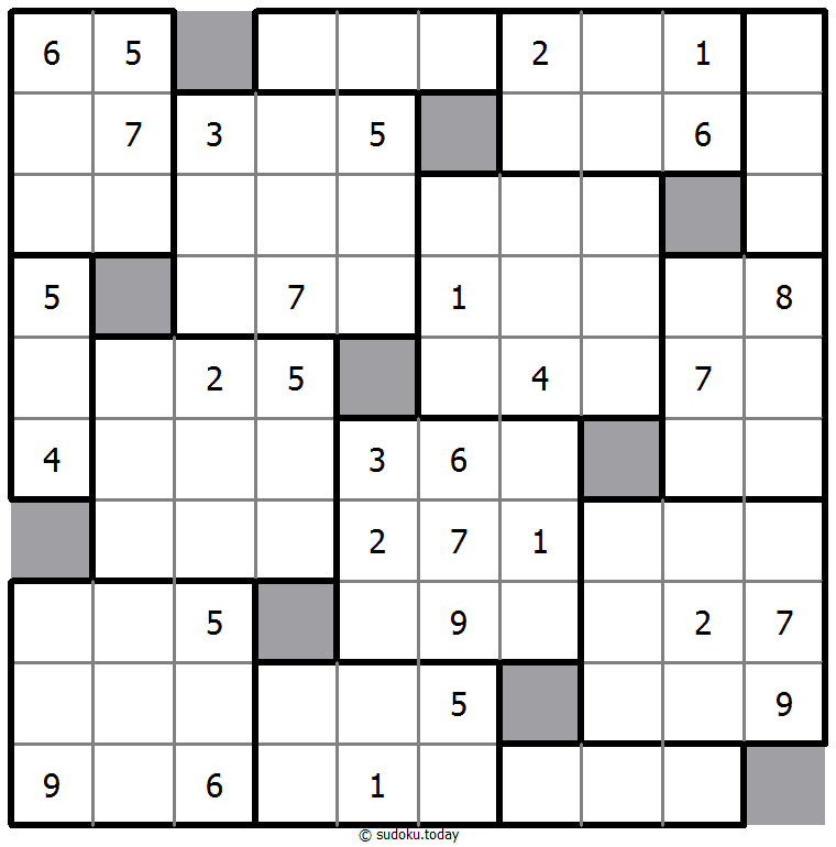 Sudoku 10 boîtes #39945