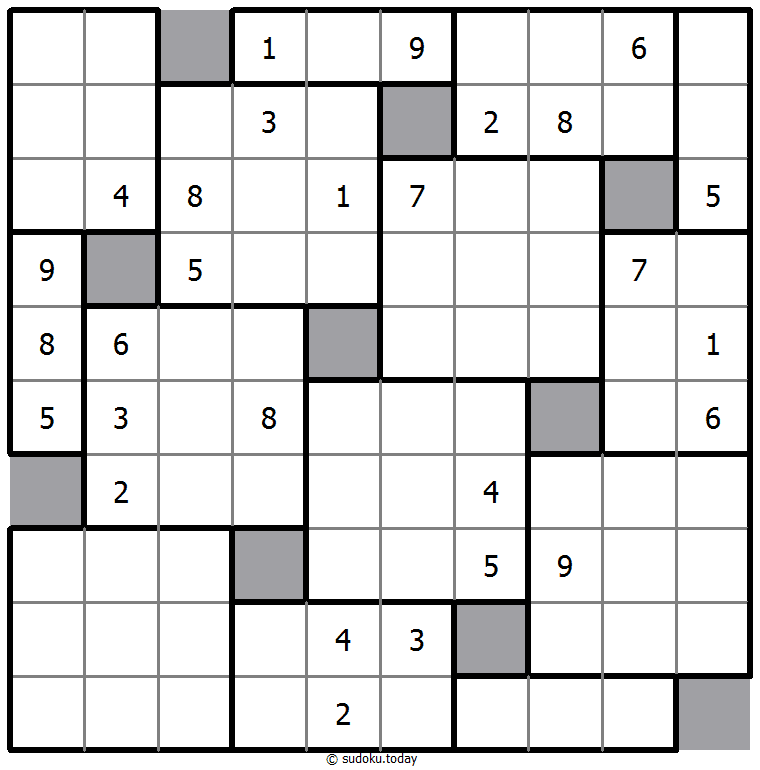 Sudoku 10 boîtes #39946