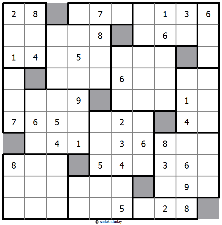 Sudoku 10 boîtes #39954