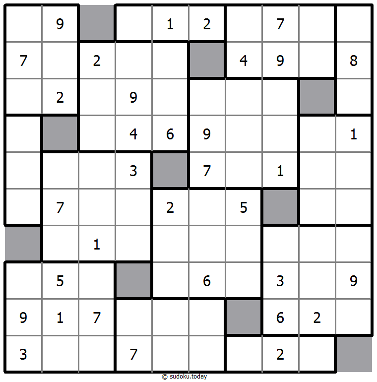 Sudoku 10 boîtes #39961