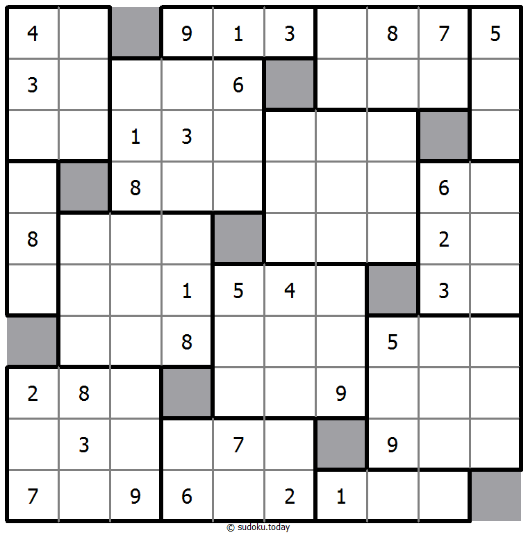 Ten Box Sudoku 22-October-2020