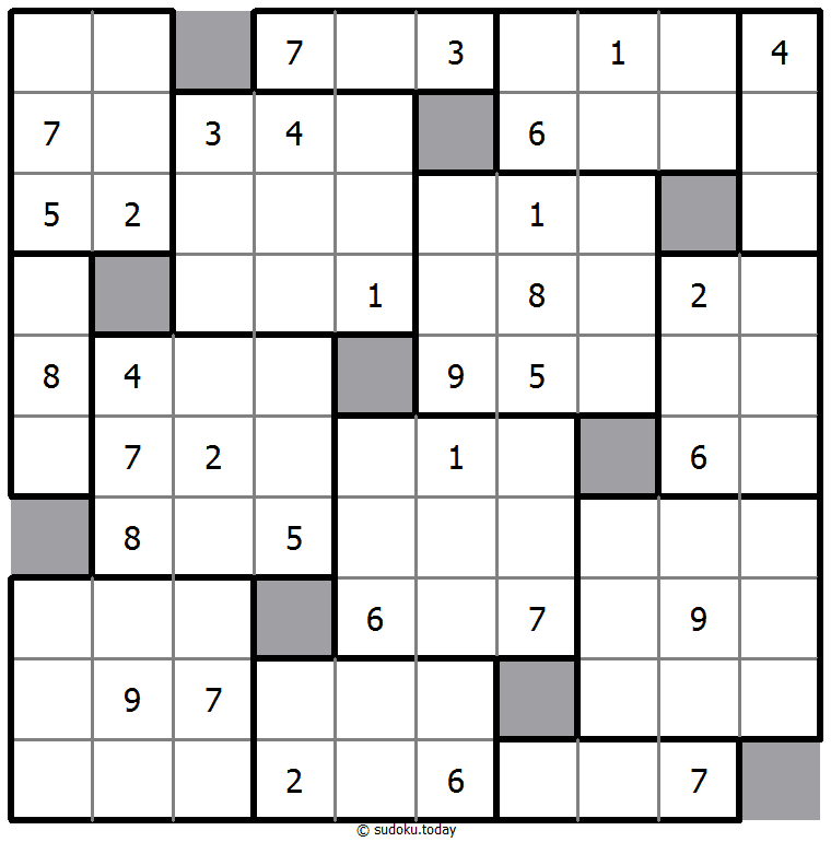Ten Box Sudoku