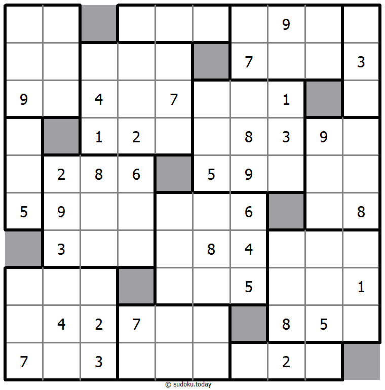 Sudoku a 10 Box #40015