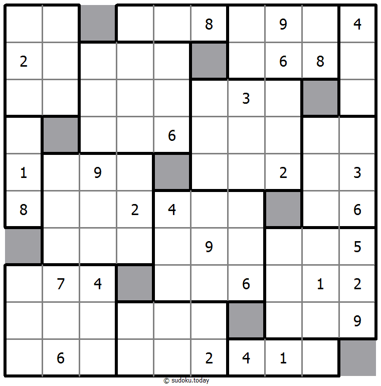 Sudoku 10 boîtes #40046