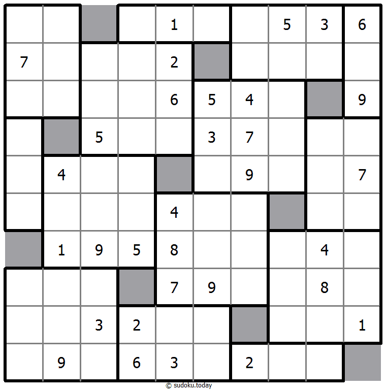 Ten Box Sudoku 18 November 2025