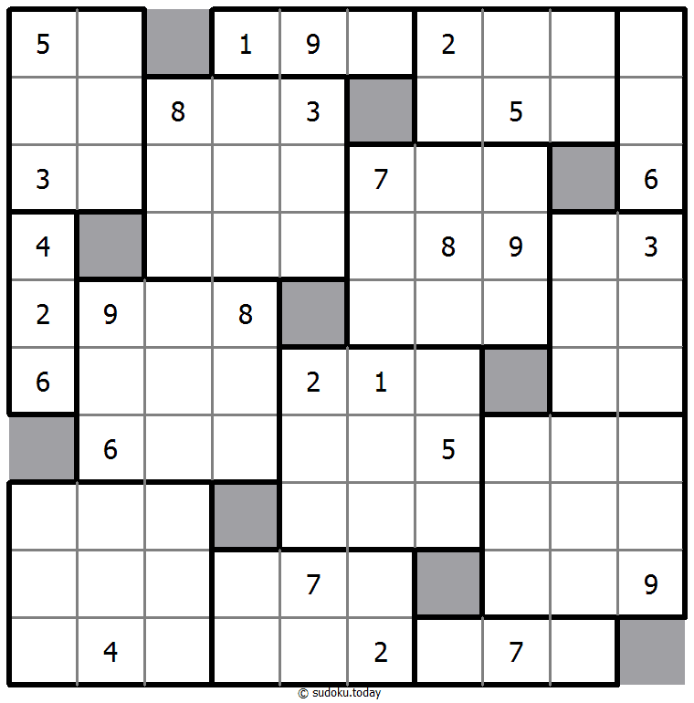 Ten Box Sudoku 28 November 2025
