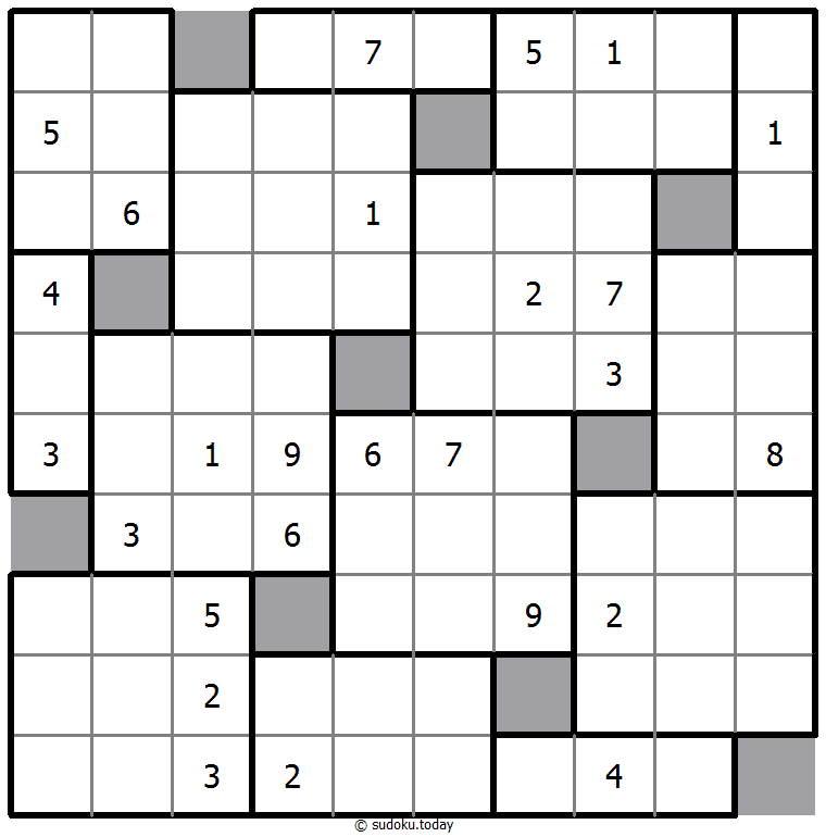 Sudoku 10 boîtes #40119