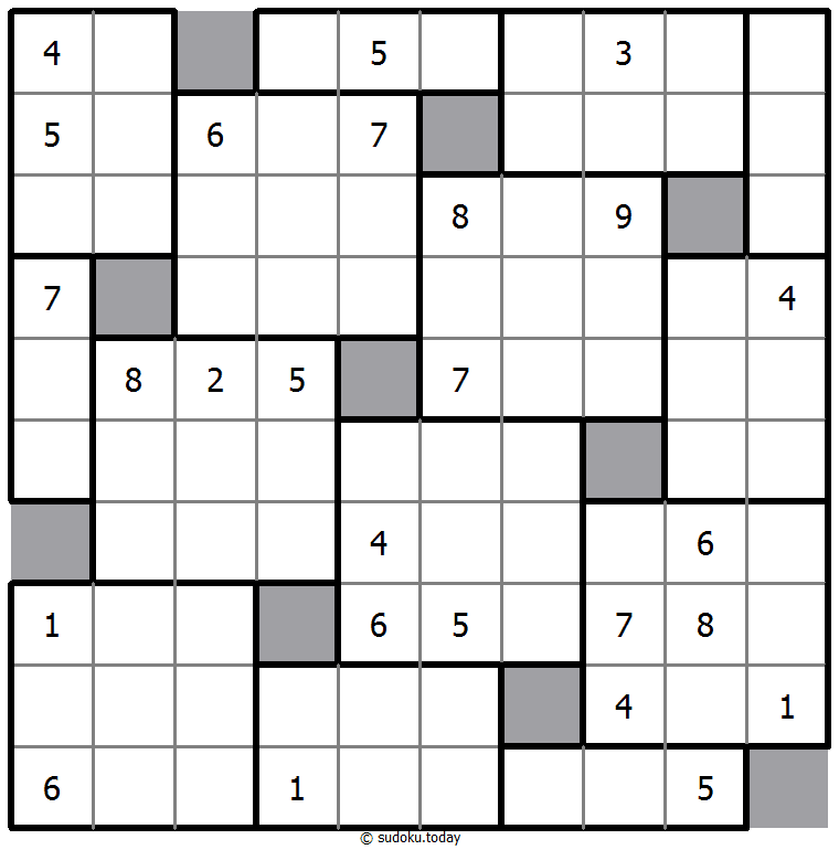 Sudoku 10 boîtes #40137