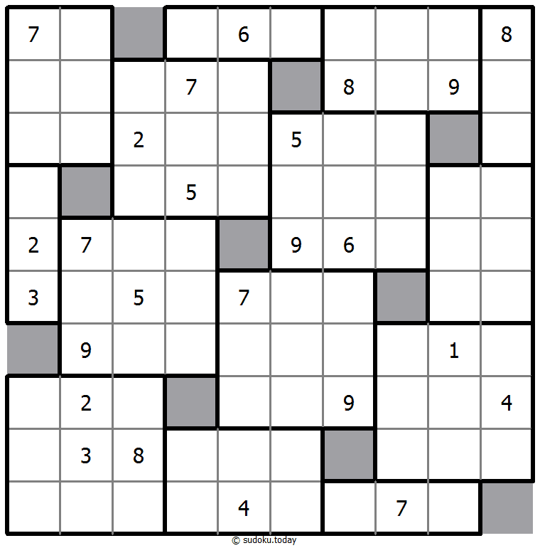 Sudoku 10 boîtes #40172