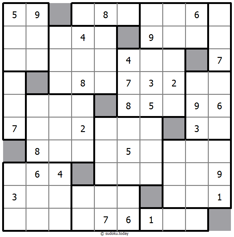 Sudoku 10 boîtes #40179