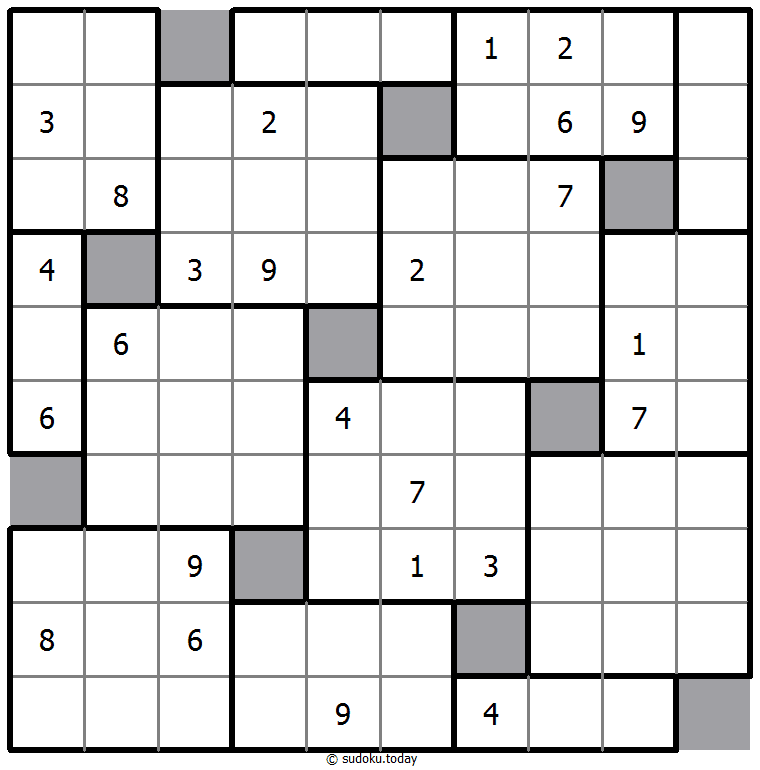 Sudoku 10 boîtes #40192