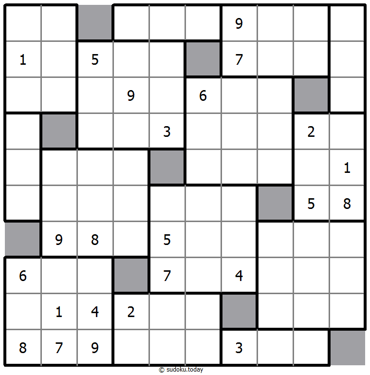 Sudoku 10 boîtes #40195