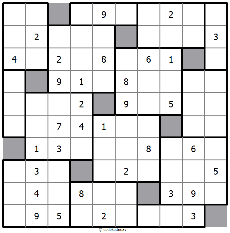 Sudoku 10 boîtes #40200