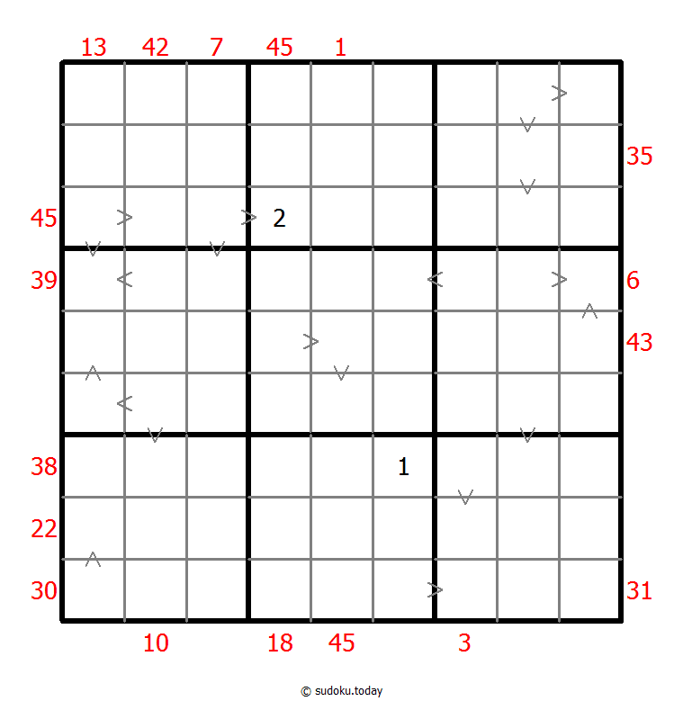 Greater Than Sudoku Tips