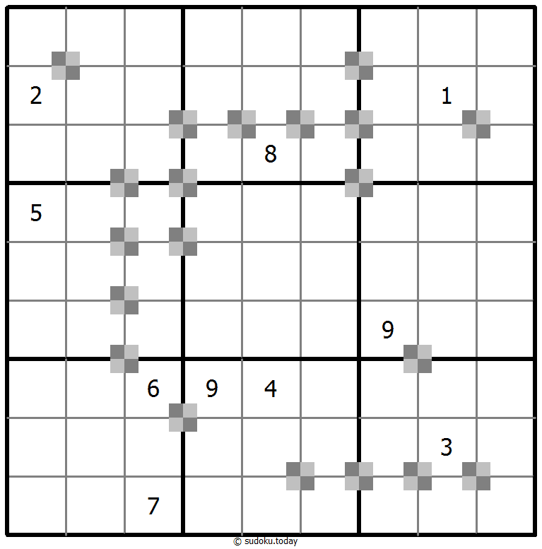 Sudoku Bánh ngọt hai màu #64764