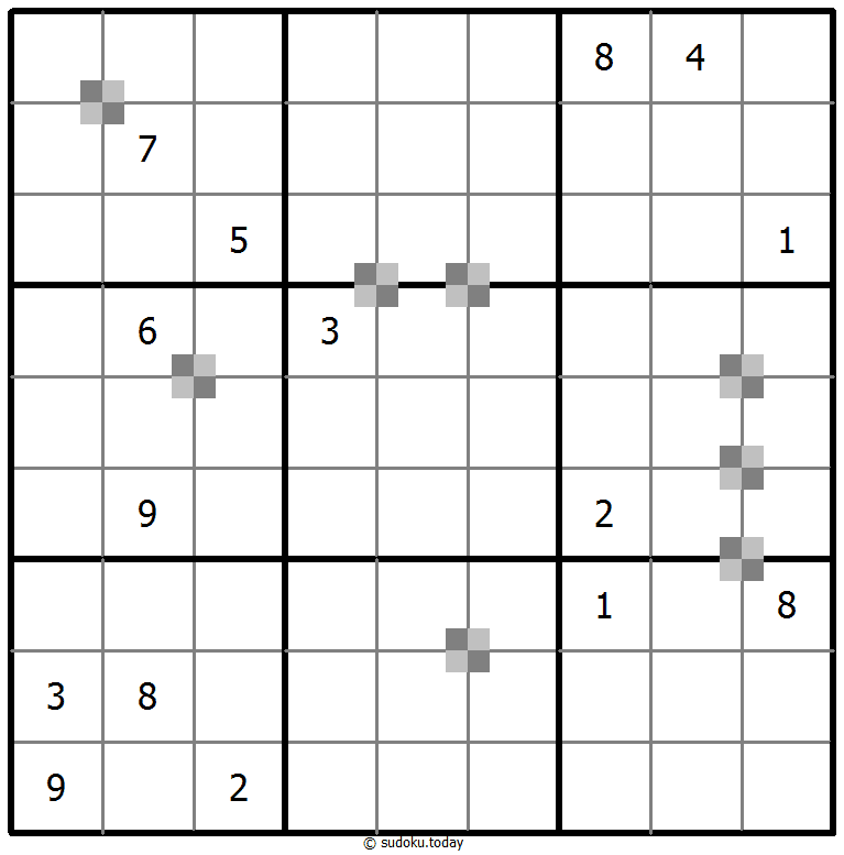 Sudoku Bánh ngọt hai màu #64770