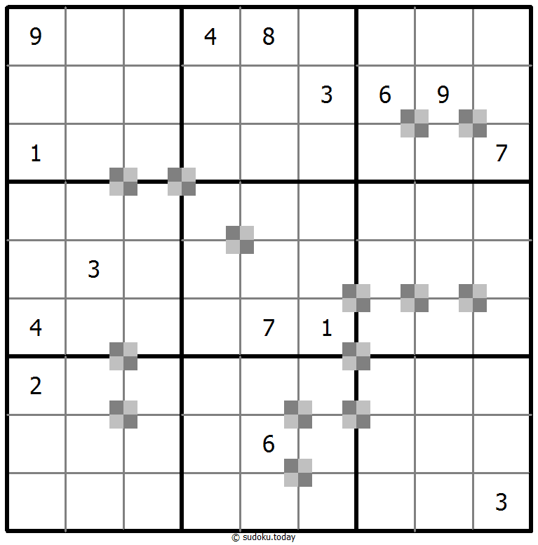 Sudoku Gâteau Bicolore #64821