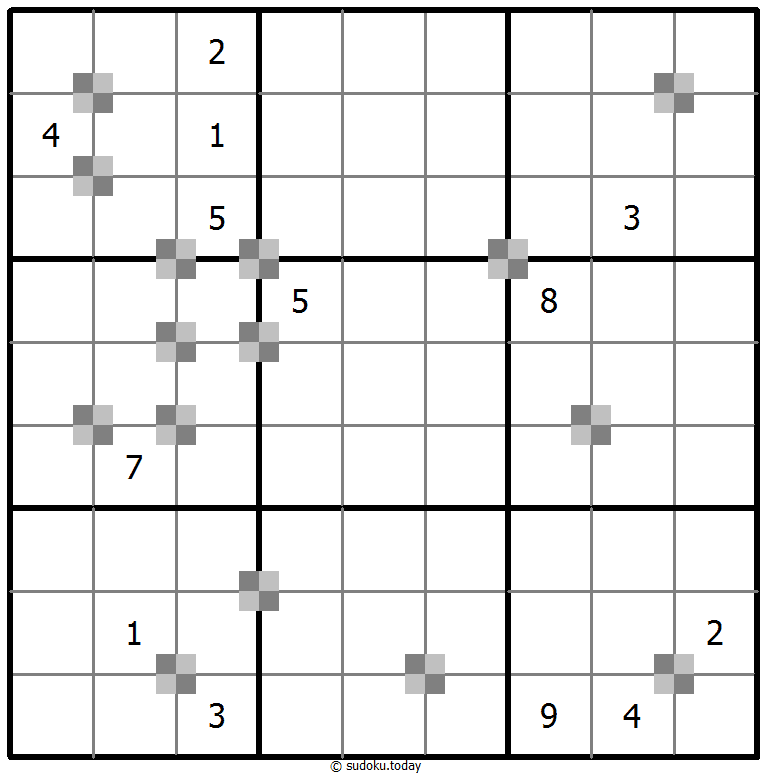 Sudoku Bánh ngọt hai màu