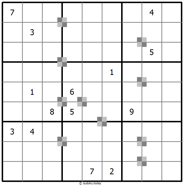 Sudoku Gâteau Bicolore #64853