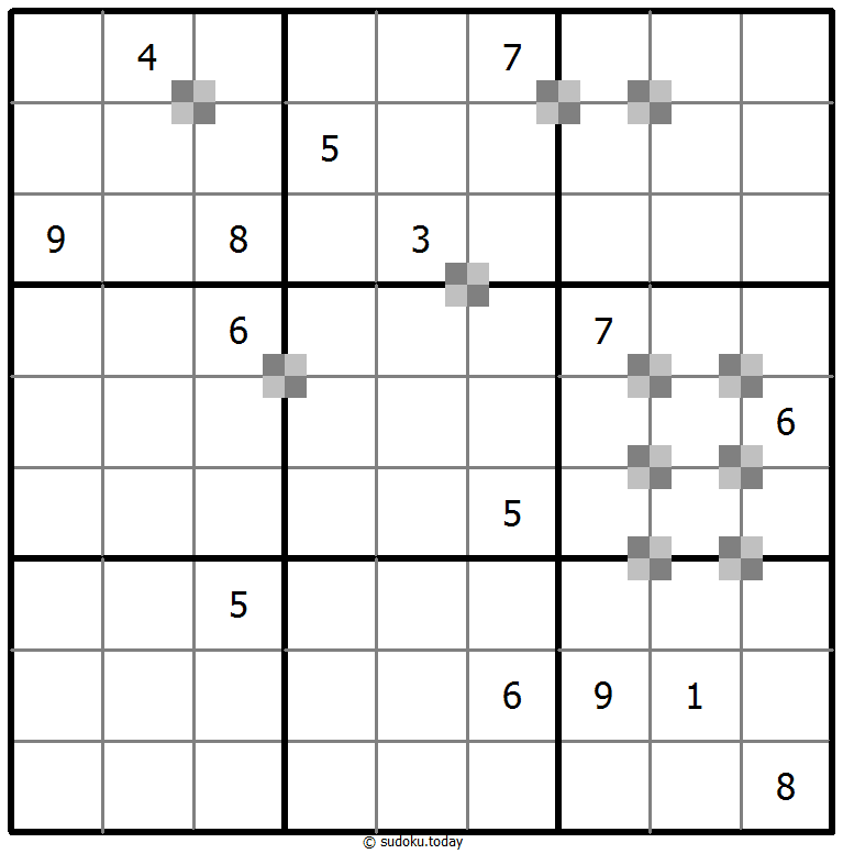 Sudoku Gâteau Bicolore #64894
