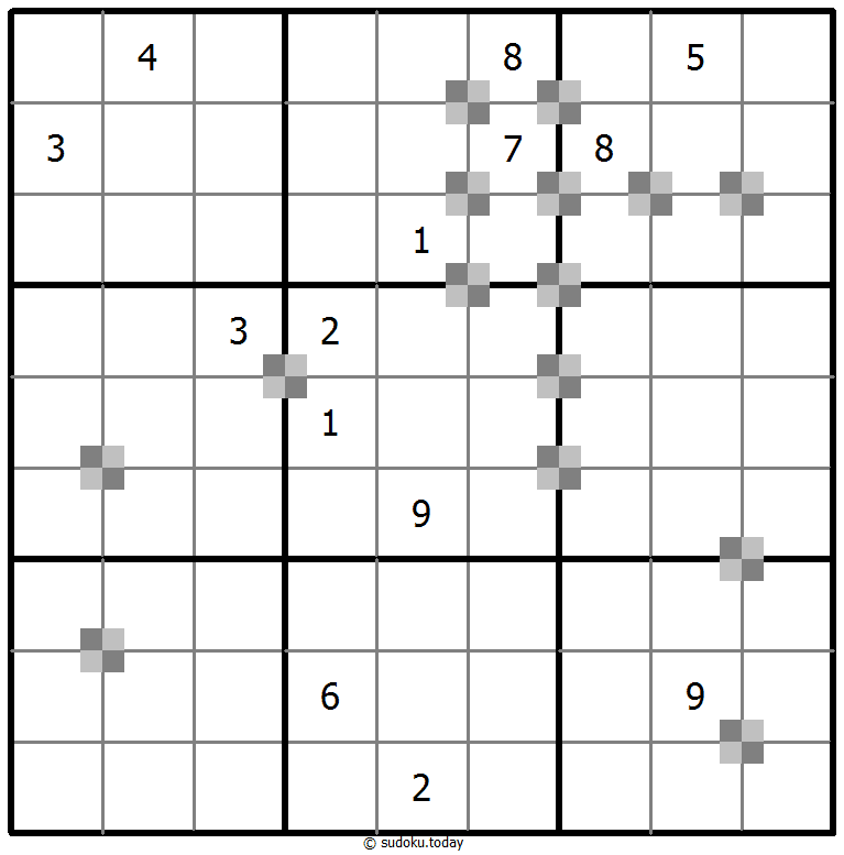 Sudoku Gâteau Bicolore #64930