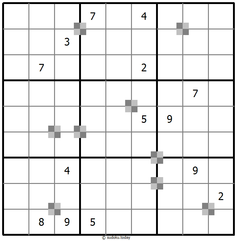 Sudoku Gâteau Bicolore #65051