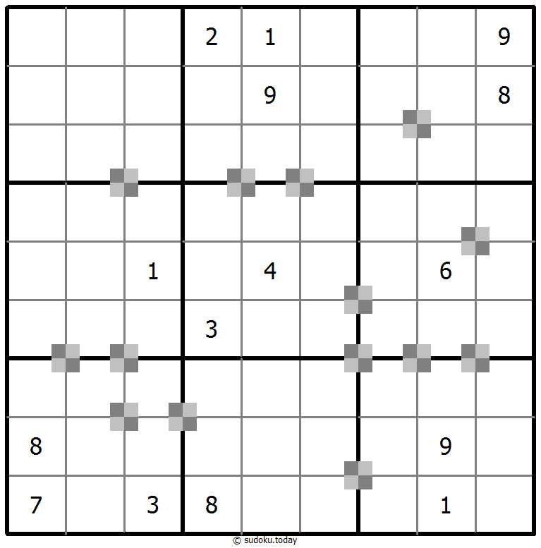 Battenburg Sudoku 14 November 2025