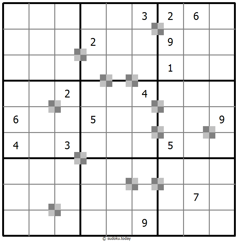 Sudoku Kue Dua Warna #65108