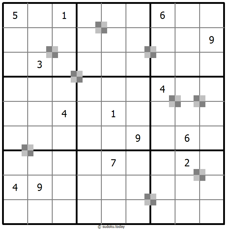 Sudoku Kue Dua Warna #65109