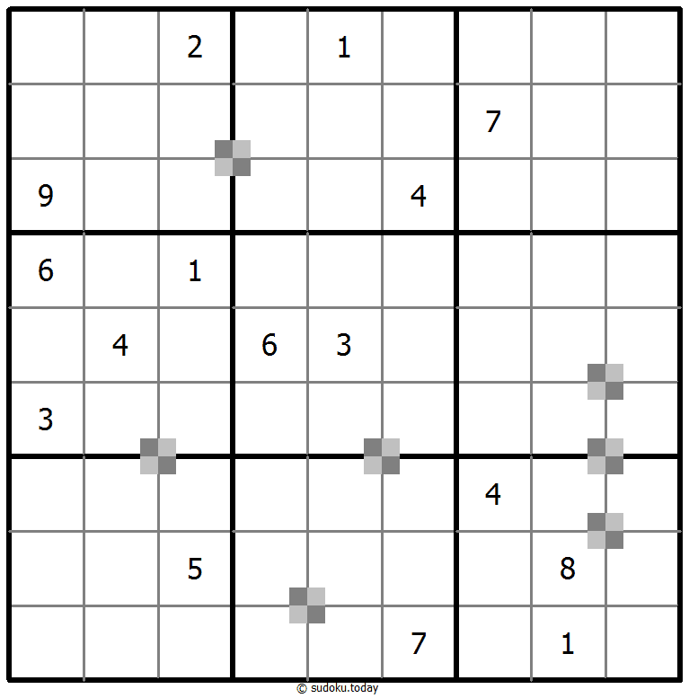 Sudoku Gâteau Bicolore #65145