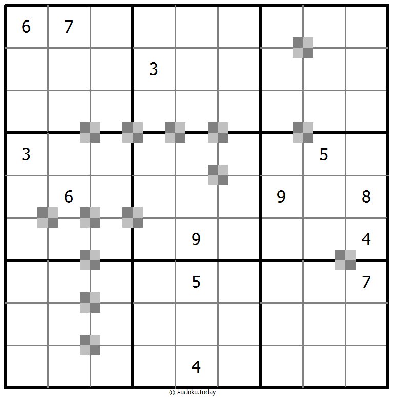 Sudoku Gâteau Bicolore #65248