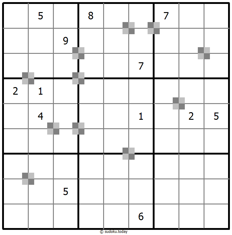 Sudoku Gâteau Bicolore #65264