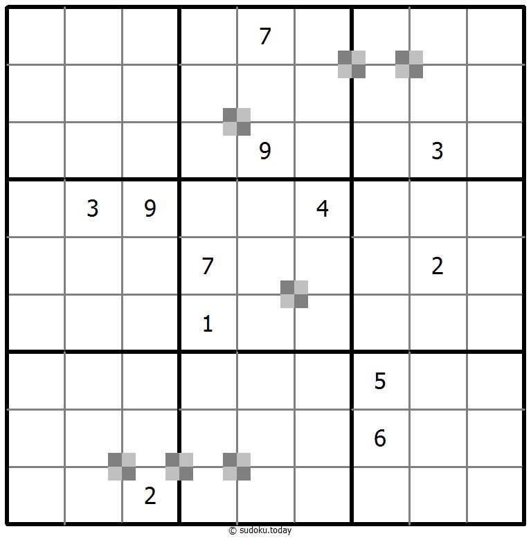 Sudoku Gâteau Bicolore #65272