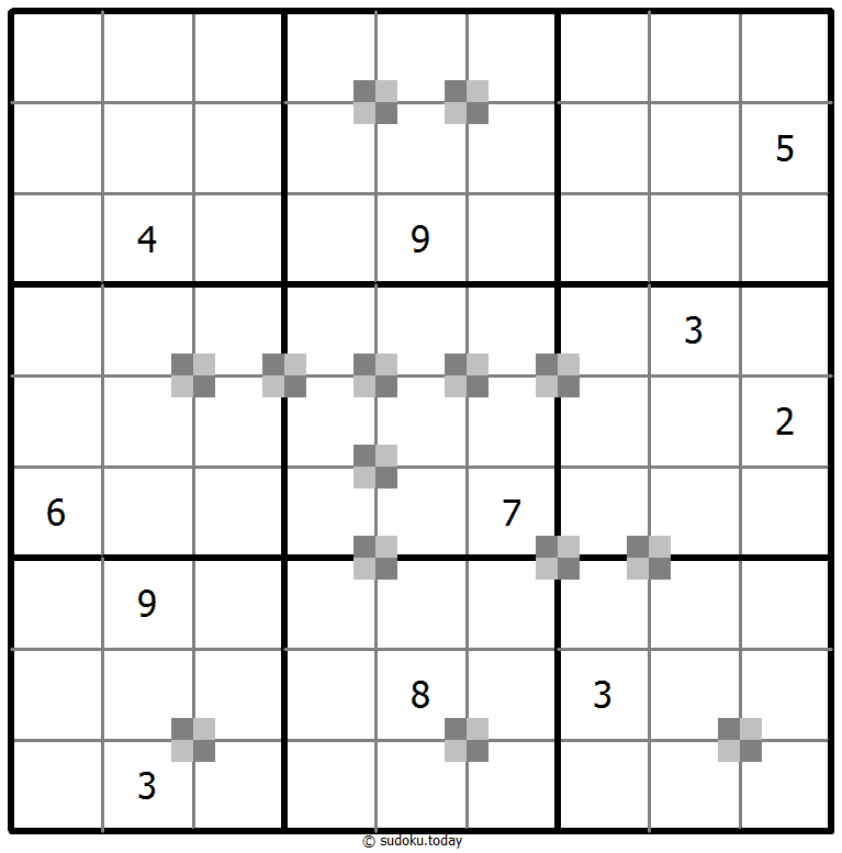 Sudoku Gâteau Bicolore #65315