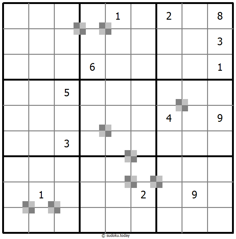 Sudoku Gâteau Bicolore #65319