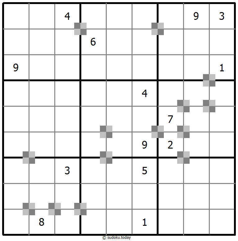 Sudoku Gâteau Bicolore #65323