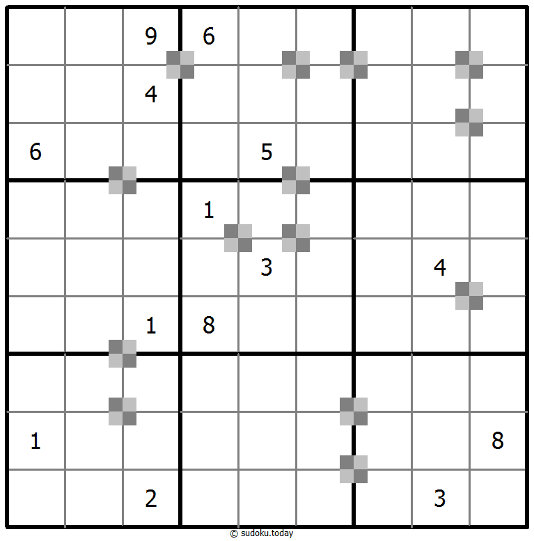Sudoku Kue Dua Warna #65333
