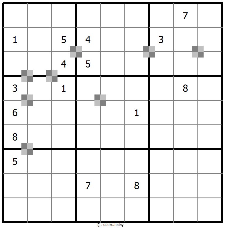 Sudoku Gâteau Bicolore #65339
