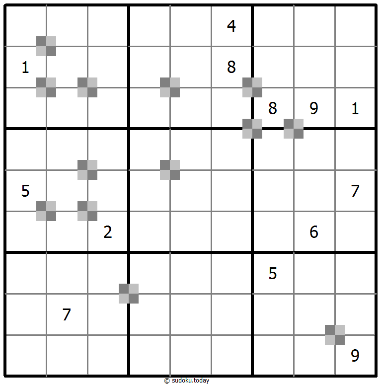 Sudoku Gâteau Bicolore #65393