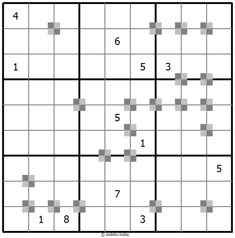Sudoku Gâteau Bicolore #65459