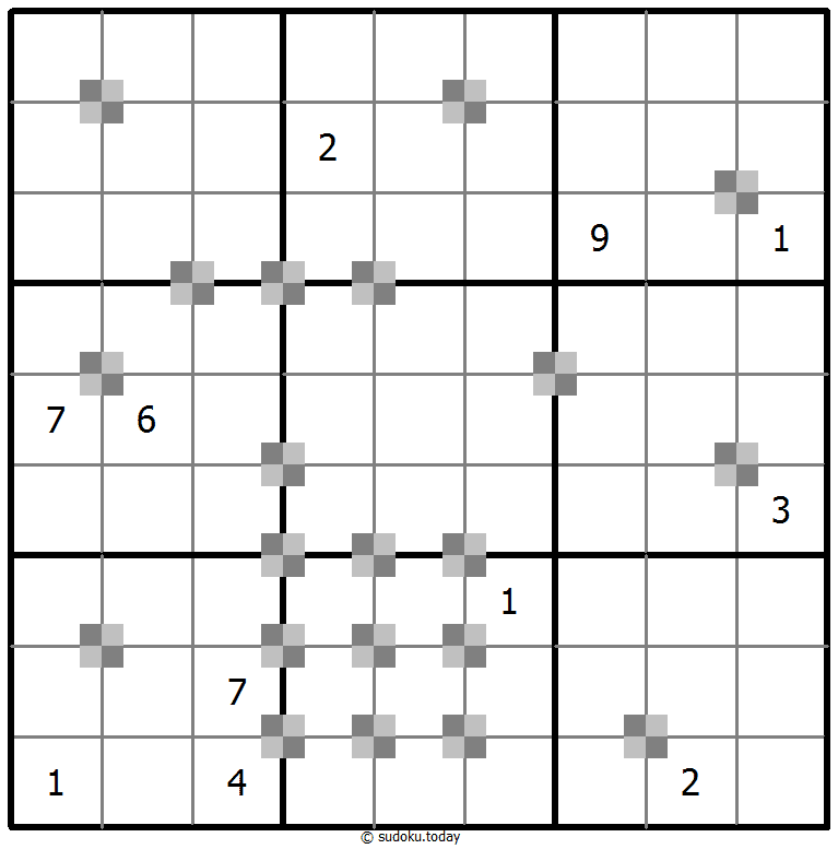 Sudoku Gâteau Bicolore #65461