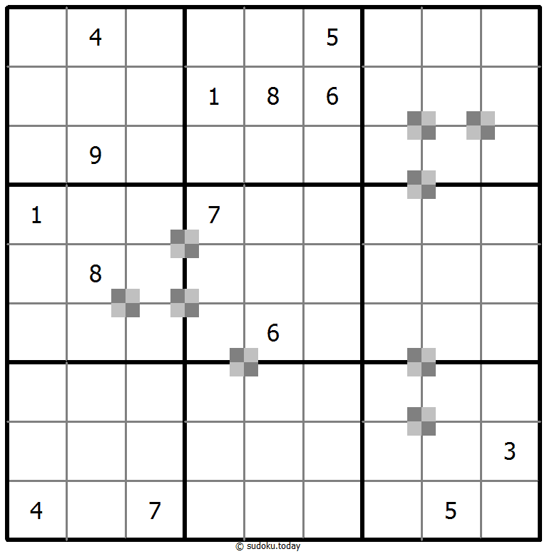 Sudoku Gâteau Bicolore #65475