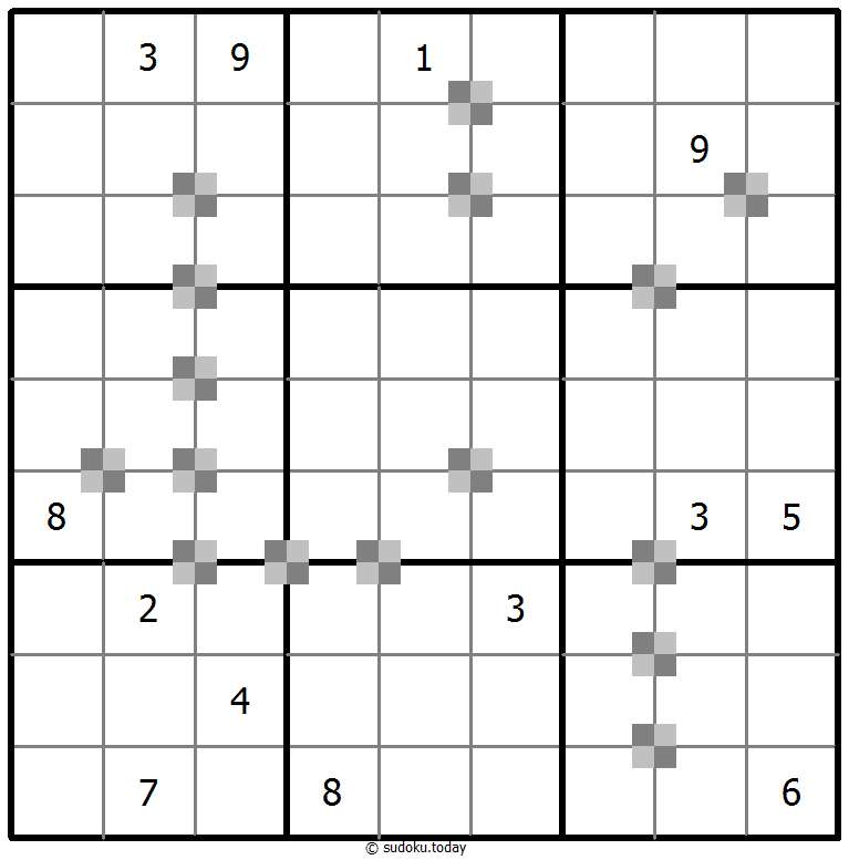 Sudoku Gâteau Bicolore #65477