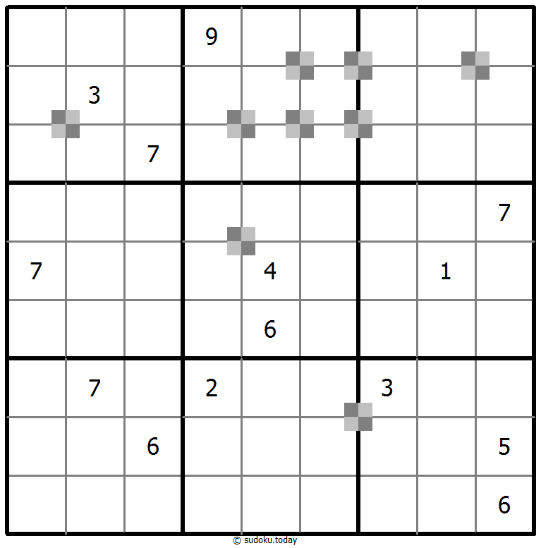 Sudoku Gâteau Bicolore #65479