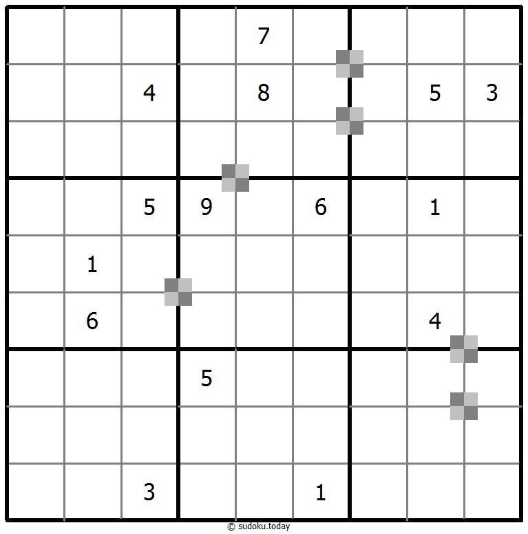 Sudoku Gâteau Bicolore #65485