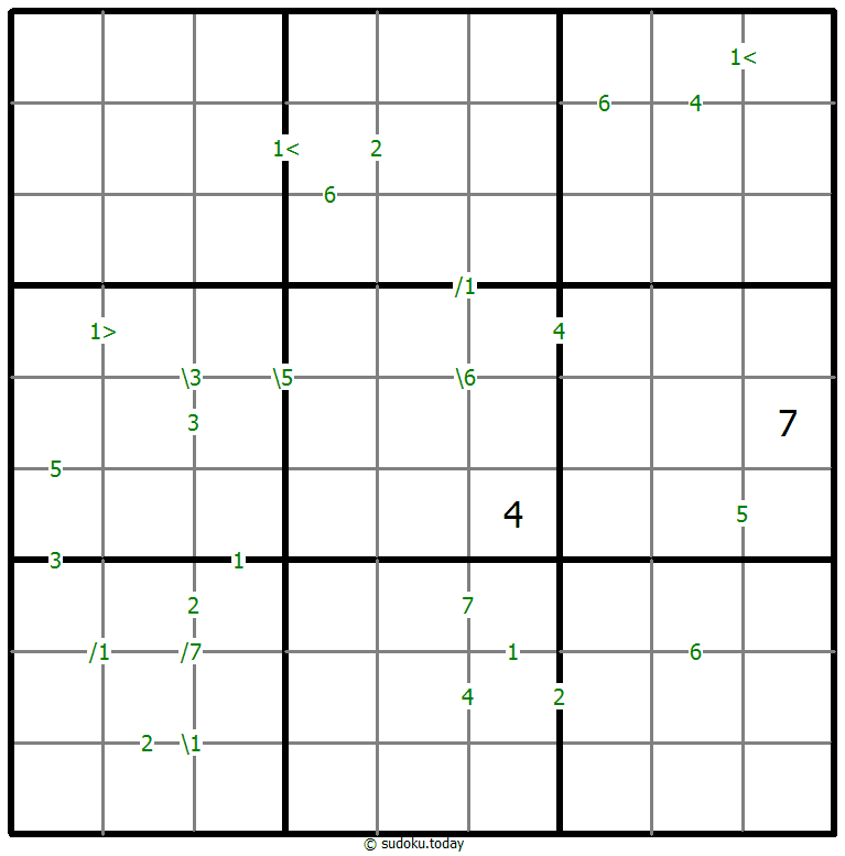 Differences Sudoku 3-December-2020