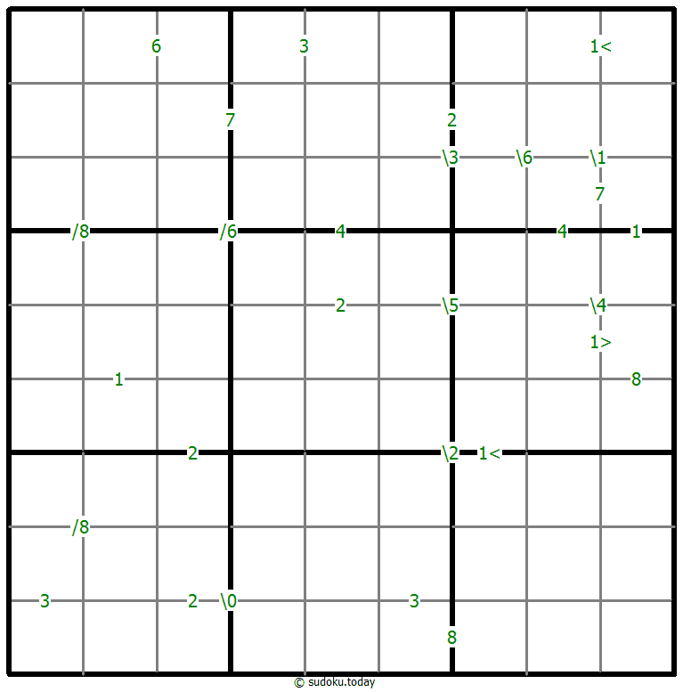 Differences Sudoku 1-December-2020
